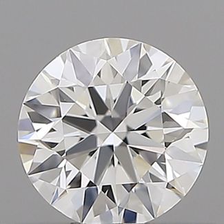 0.35 Carat Round E VVS1 EX GIA Natural Diamond