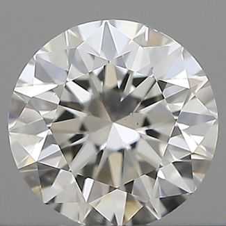 0.5 Carat Round H VS2 VG EX IGI Natural Diamond