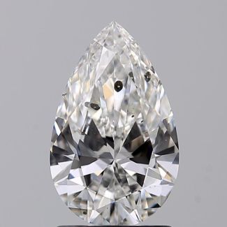 1.23 Carat Pear F SI2 - EX HRD Natural Diamond