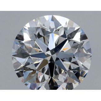 1.0 Carat Round F VS1 EX GIA Natural Diamond