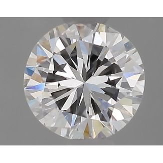 0.45 Carat Round F VS1 GD IGI Natural Diamond