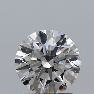 1.25 Carat Round D SI1 EX GIA Natural Diamond