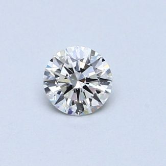 0.31 Carat Round E SI1 EX VG GIA Natural Diamond