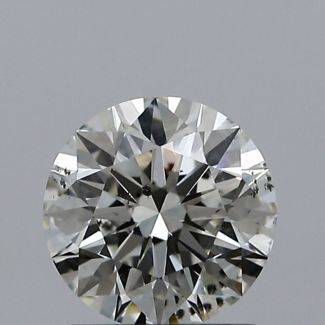 1.01 Carat Round J SI2 EX GIA Natural Diamond