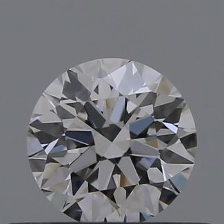 0.36 Carat Round D IF EX VG GIA Natural Diamond