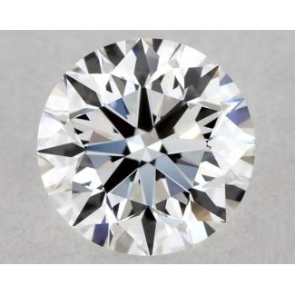 0.45 Carat Round F VS1 EX GIA Natural Diamond