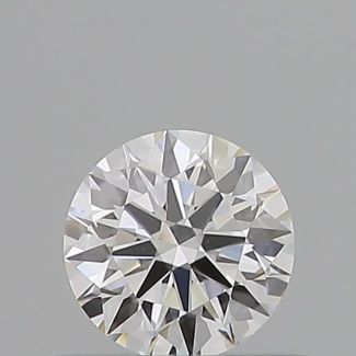 0.37 Carat Round D VS1 EX GIA Natural Diamond