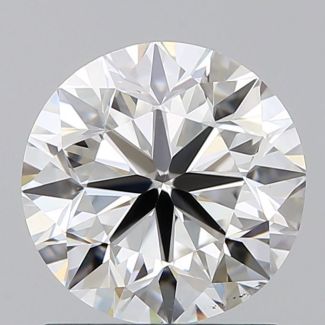 1.51 Carat Round F SI1 VG EX GIA Natural Diamond