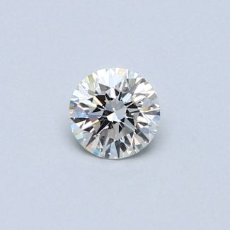 0.44 Carat Round H VS2 VG EX GIA Natural Diamond