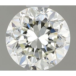 0.7 Carat Round H VVS2 GD EX IGI Natural Diamond