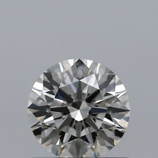 0.60 Carat Round I SI1 EX GIA Natural Diamond