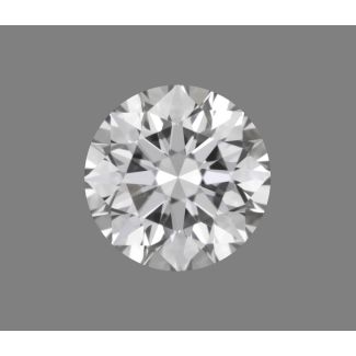 0.41 Carat Round E VVS1 EX GIA Natural Diamond