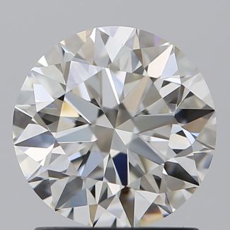 1.5 Carat Round H IF EX GIA Natural Diamond