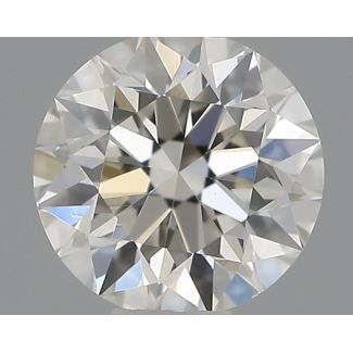 0.34 Carat Round H VS1 VG EX GIA Natural Diamond