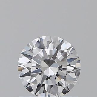 0.6 Carat Round D VS2 EX GIA Natural Diamond