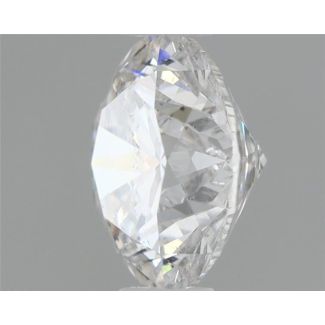 0.6 Carat Round F SI2 EX GIA Natural Diamond