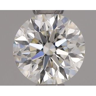 0.41 Carat Round G VVS1 EX IGI Natural Diamond