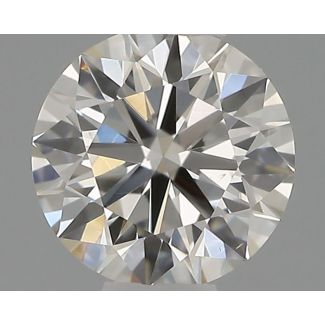 0.3 Carat Round H VS1 EX IGI Natural Diamond