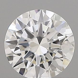 0.3 Carat Round D VVS2 EX VG GIA Natural Diamond