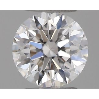 0.2 Carat Round D VVS1 EX GIA Natural Diamond