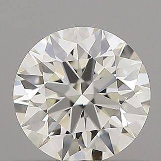 0.42 Carat Round H VVS1 EX IGI Natural Diamond