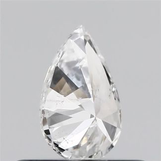 0.30 Carat Pear F SI2 - EX VG GIA Natural Diamond