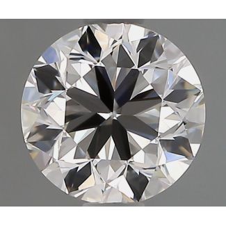 0.9 Carat Round H VVS2 VG EX GIA Natural Diamond