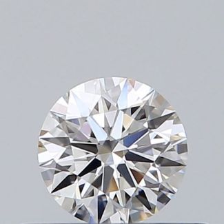 0.32 Carat Round G VVS1 EX VG GIA Natural Diamond