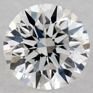 0.23 Carat Round G VVS2 EX VG GIA Natural Diamond