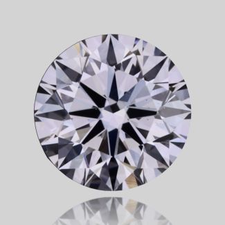 0.6 Carat Round F VS2 EX GIA Natural Diamond