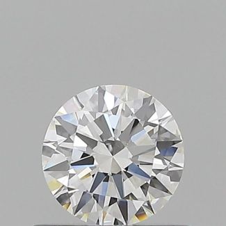 0.56 Carat Round H IF EX GIA Natural Diamond