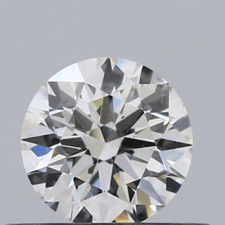 0.36 Carat Round F SI1 EX GIA Natural Diamond