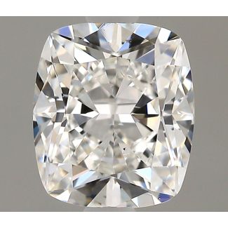 0.51 Carat Cushion Modified D SI1 - VG GIA Natural Diamond