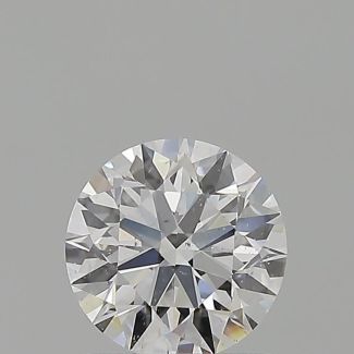 0.9 Carat Round D SI2 EX GIA Natural Diamond