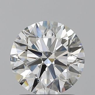 1.7 Carat Round H VS2 EX GIA Natural Diamond