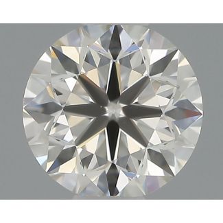 0.4 Carat Round H VS1 VG EX IGI Natural Diamond