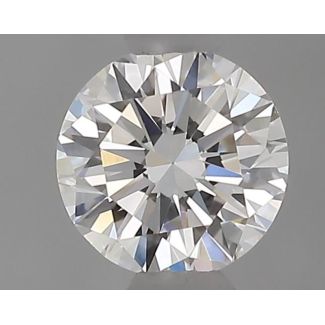 0.35 Carat Round E VVS1 EX VG IGI Natural Diamond