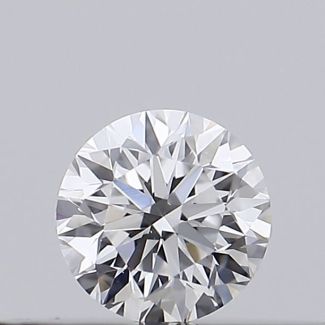 0.18 Carat Round D VS1 VG EX GIA Natural Diamond