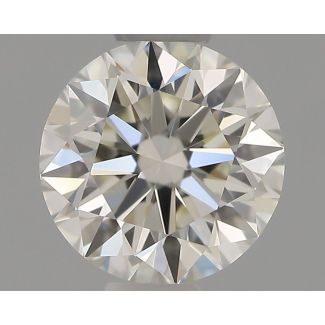 0.5 Carat Round H VVS2 EX VG IGI Natural Diamond