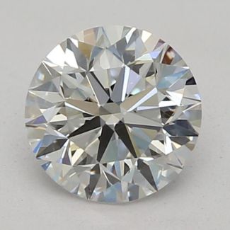 0.60 Carat Round D VVS2 VG EX GIA Natural Diamond