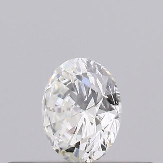 0.23 Carat Round F SI1 VG EX GIA Natural Diamond