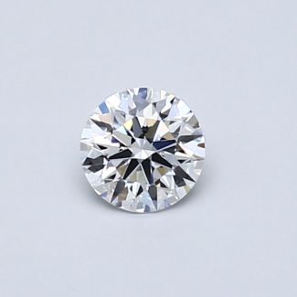 0.34 Carat Round D IF EX GIA Natural Diamond