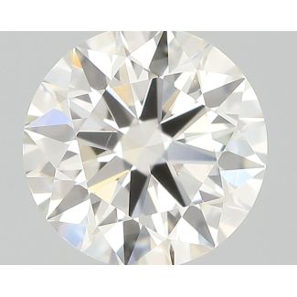 0.51 Carat Round G VS1 EX IGI Natural Diamond