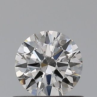 0.5 Carat Round G SI1 EX VG GIA Natural Diamond