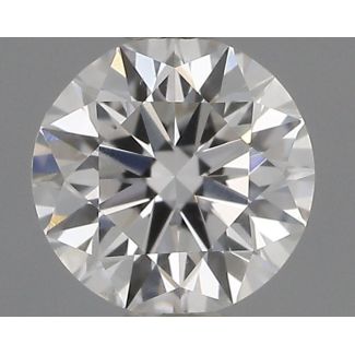 0.3 Carat Round F SI1 VG EX GIA Natural Diamond