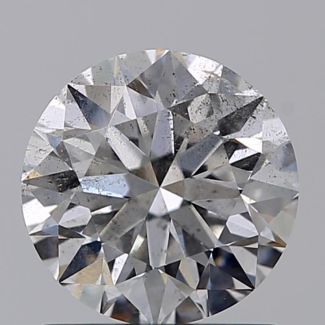 1.02 Carat Round D SI2 EX HRD Natural Diamond