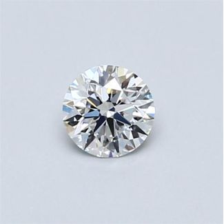 0.33 Carat Round D IF EX GIA Natural Diamond