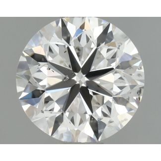 0.9 Carat Round G SI2 VG EX GIA Natural Diamond