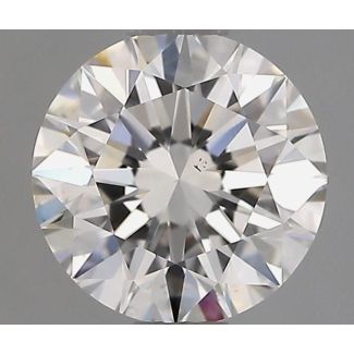 1.00 Carat Round G VS2 EX GIA Natural Diamond