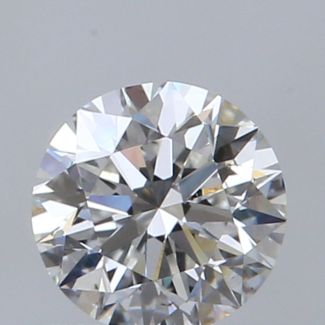 0.5 Carat Round F SI1 EX VG GIA Natural Diamond